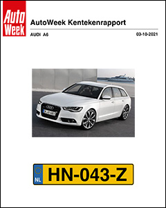 AutoWeek Kentekenrapport voorbeeld 2